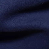 Derek - Navy Long Sleeve Polo with Ribbed Trims