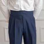 Gil men's high waist buckle dress pants, view 11
