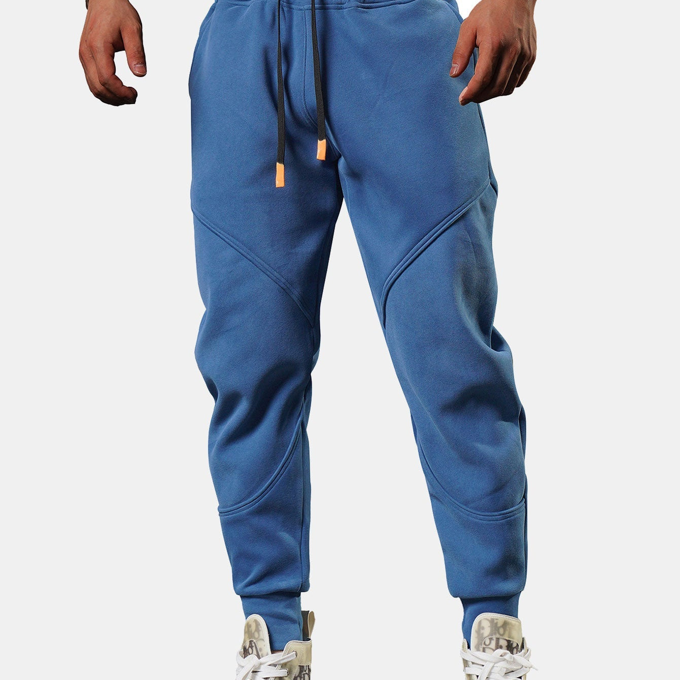 Theo - Cropped Joggers with Side Split