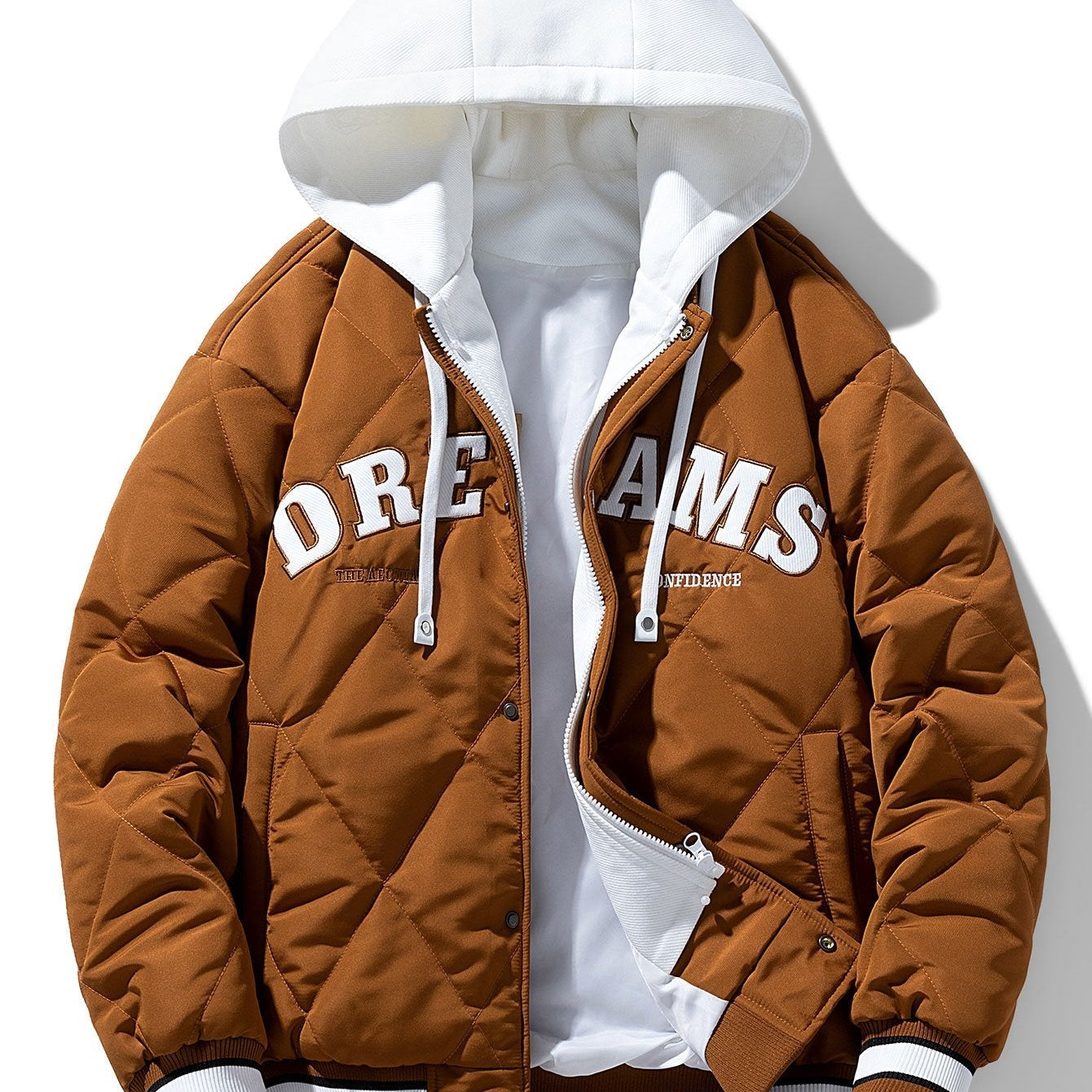Gavin - 2-in-1 Padded Baseball Jacket with Hood