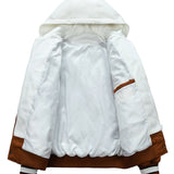 Gavin - 2-in-1 Padded Baseball Jacket with Hood