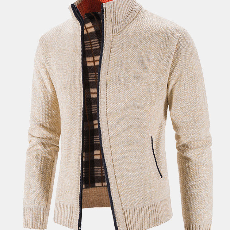 Lachlan - Full-Zip Knit Sweater