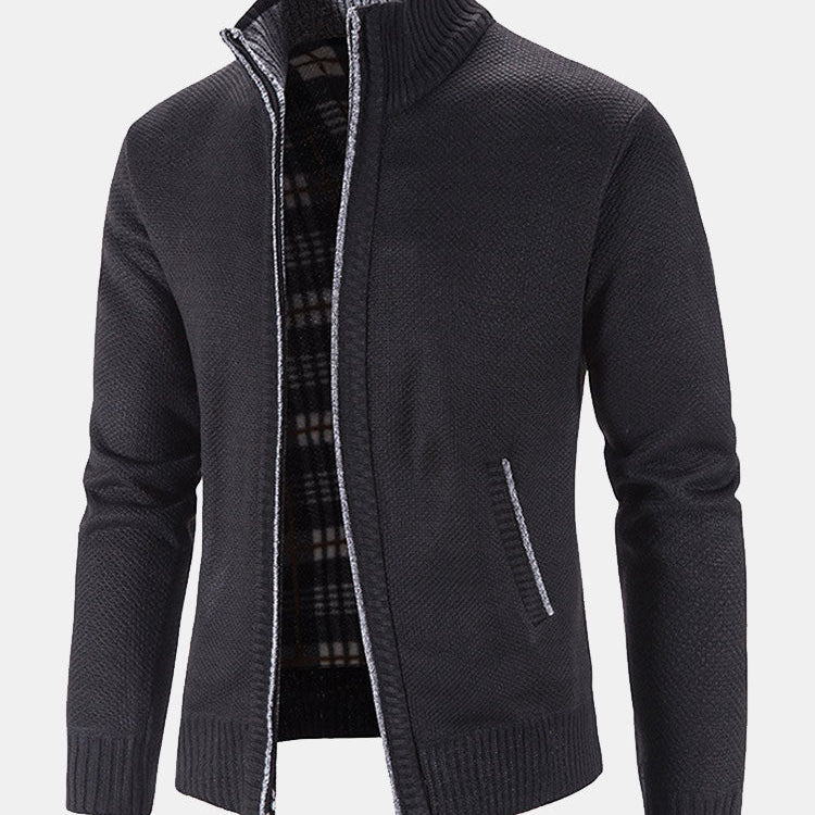 Lachlan - Full-Zip Knit Sweater