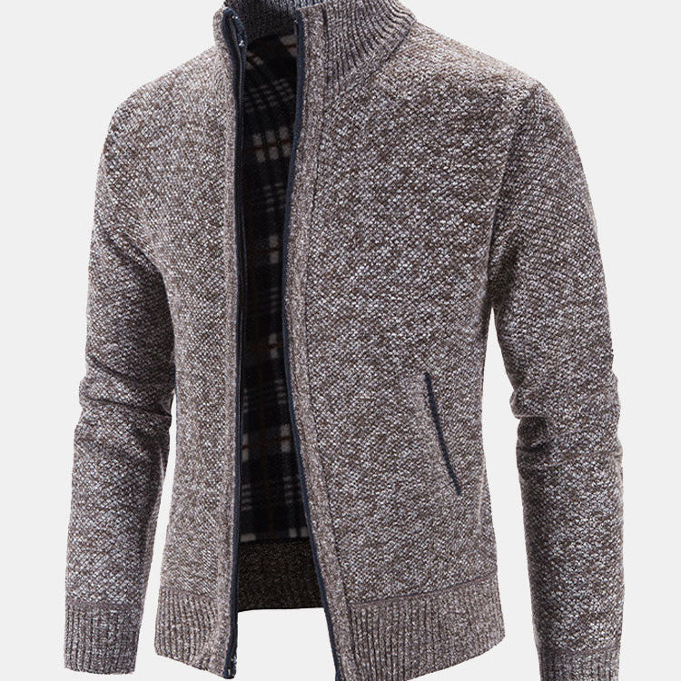 Lachlan - Full-Zip Knit Sweater