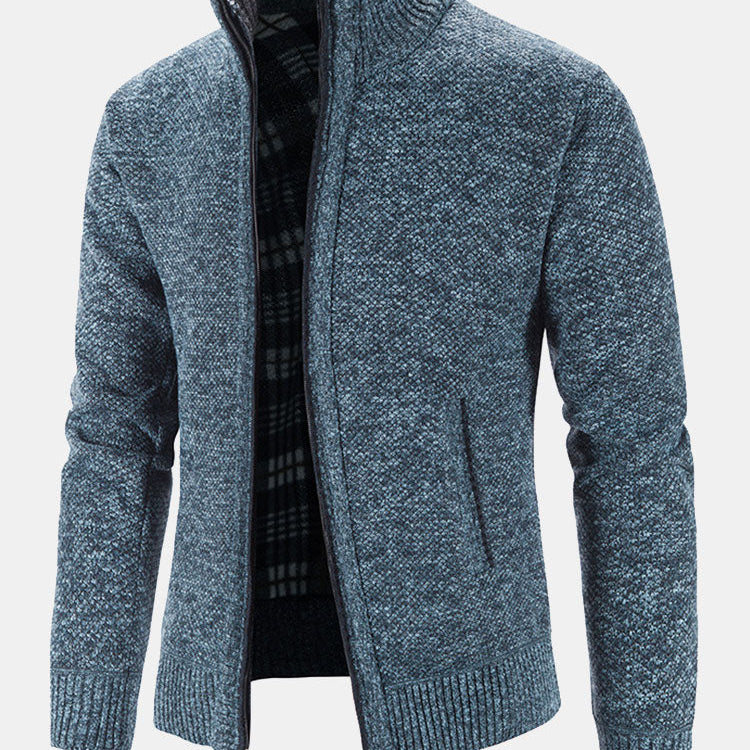 Lachlan - Full-Zip Knit Sweater