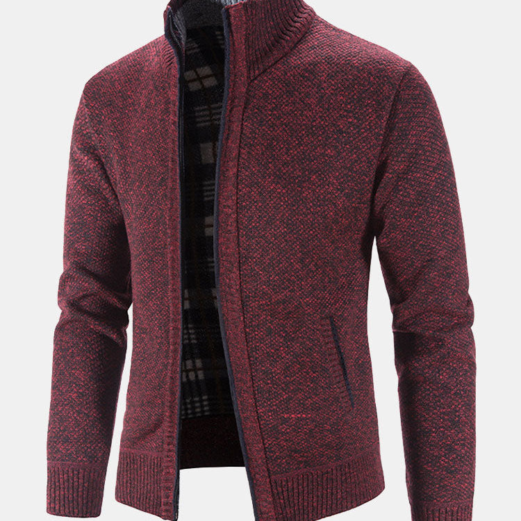 Lachlan - Full-Zip Knit Sweater