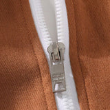 William - Hooded Baseball Jacket with Button Closure