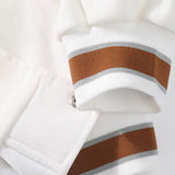 William - Hooded Baseball Jacket with Button Closure