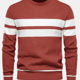 Declan - Striped Crew Neck Sweater