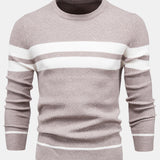 Declan - Striped Crew Neck Sweater