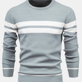 Declan - Striped Crew Neck Sweater