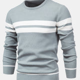 Declan - Striped Crew Neck Sweater