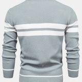 Declan - Striped Crew Neck Sweater