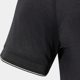 Dallas - Black Polo with Contrast Piping