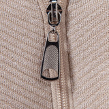 Reese - Striped Quarter-Zip Sweater