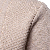 Reese - Striped Quarter-Zip Sweater
