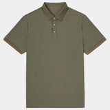 Curtis - Olive Green Classic Polo