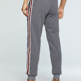 Victor - Teddy Lined Joggers with Side Stripe