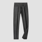 Normand men's plaid wool blend pants, view 5