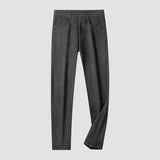 Normand men's plaid wool blend pants, view 5
