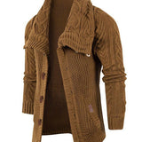 Easton - Button Neck Turtleneck Sweater