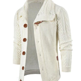 Easton - Button Neck Turtleneck Sweater