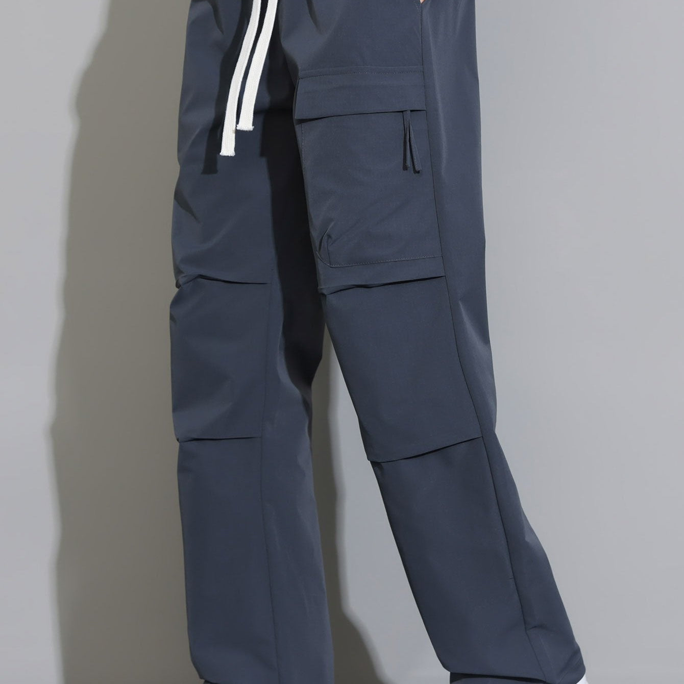 Patrick - Straight Leg Drawstring Trousers