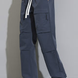 Patrick - Straight Leg Drawstring Trousers