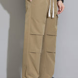 Patrick - Straight Leg Drawstring Trousers