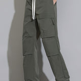 Patrick - Straight Leg Drawstring Trousers