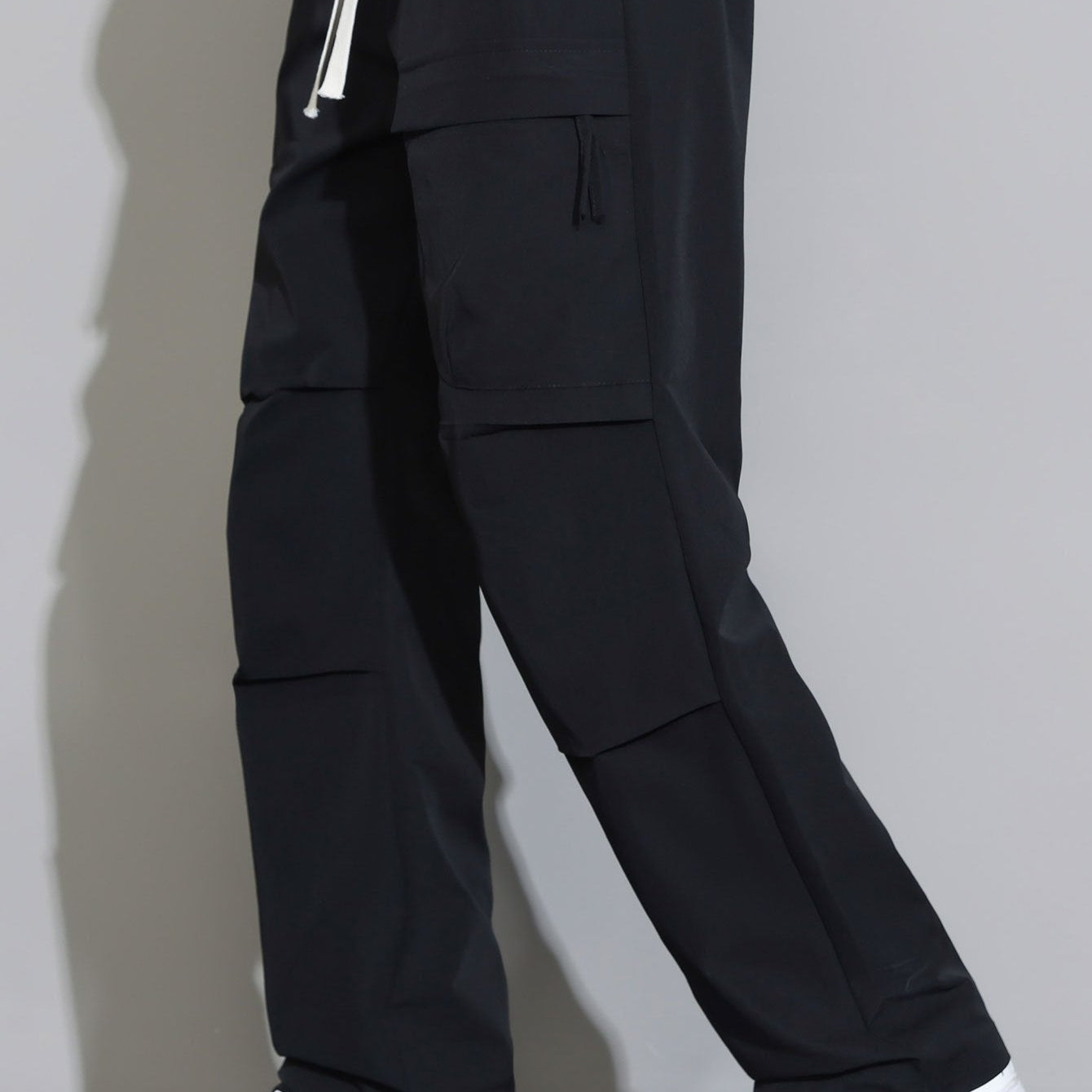 Patrick - Straight Leg Drawstring Trousers