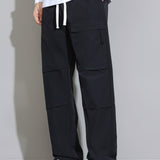 Patrick - Straight Leg Drawstring Trousers