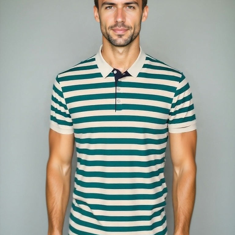 Michel - Striped Summer Polo