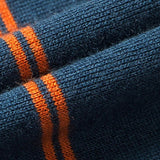 Colton - Striped Long Sleeve Polo