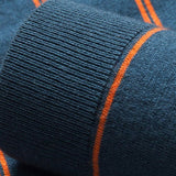 Colton - Striped Long Sleeve Polo
