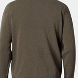 Steve - Zip Collar Knit Cardigan