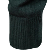 Rhys - Striped Stretch Cotton Quarter-Zip Sweater