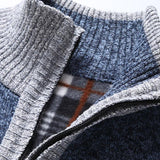 Reese - Contrast Zip Sweater