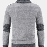 Reese - Contrast Zip Sweater