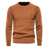Dawson - Check Pattern Knit Sweater