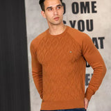 Dawson - Check Pattern Knit Sweater