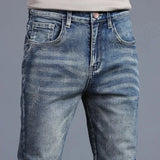 Corey - Tapered Jeans with Subtle Wash