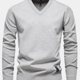 Sawyer - Long Sleeve V-Neck Knit Sweater