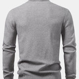Emmett - Checkerboard Knit Turtleneck Sweater
