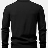 Emmett - Checkerboard Knit Turtleneck Sweater