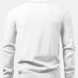 Emmett - Checkerboard Knit Turtleneck Sweater