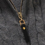 Dawson - Cable Knit Stand Collar Quarter-Zip Sweater