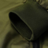Thomas - Padded Bomber Jacket with Faux Fur Collar