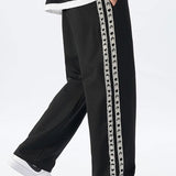 Adam - Relaxed Fit Trousers with Side Panels