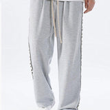 Adam - Relaxed Fit Trousers with Side Panels